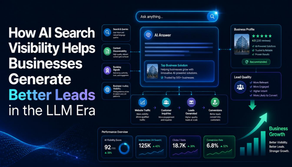 How AI Search Visibility Helps Businesses 